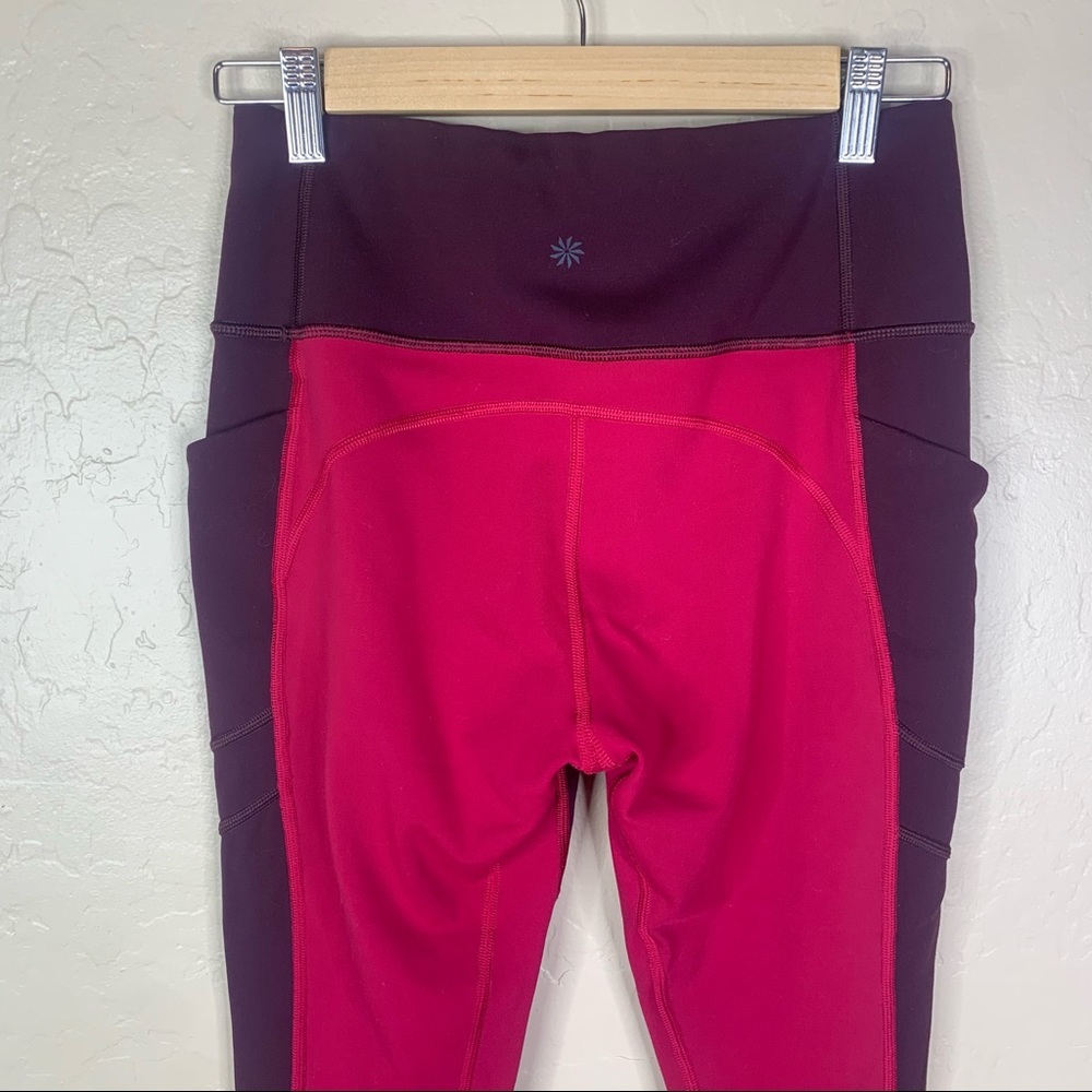 Athleta All In Structure 7/8 Colorblock Leggings - image 6